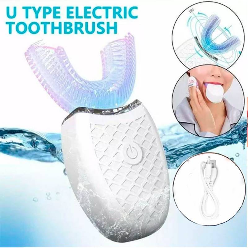 CEPILLO BLANQUEADOR DE DIENTES ELÉCTRICO CON LUZ LED